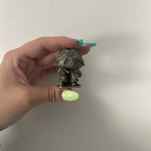 Hallmark Little Gallery Pewter Mini Figurine Betsey Clark Umbrella Kids 1977 USA - Picture 4 of 7
